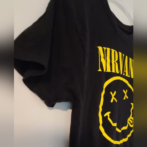Nirvana Black tee | t-shirt size small - Picture 4 of 5